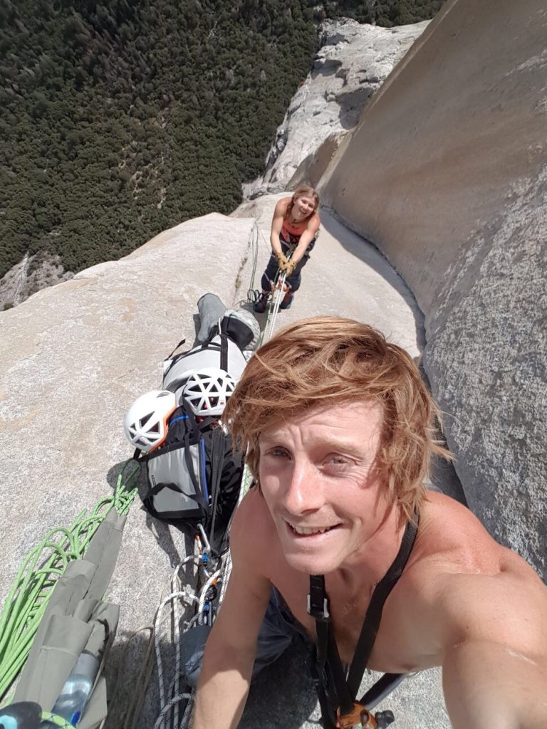Baker and Findlay on the Captain. Photo: Jonny Baker.