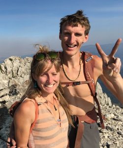 Hayden Kennedy and Inge Perkins. Photo: Hayden Kennedy.