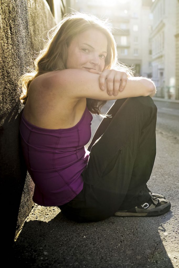 Angie Payne broke barriers in rock climbing for women.