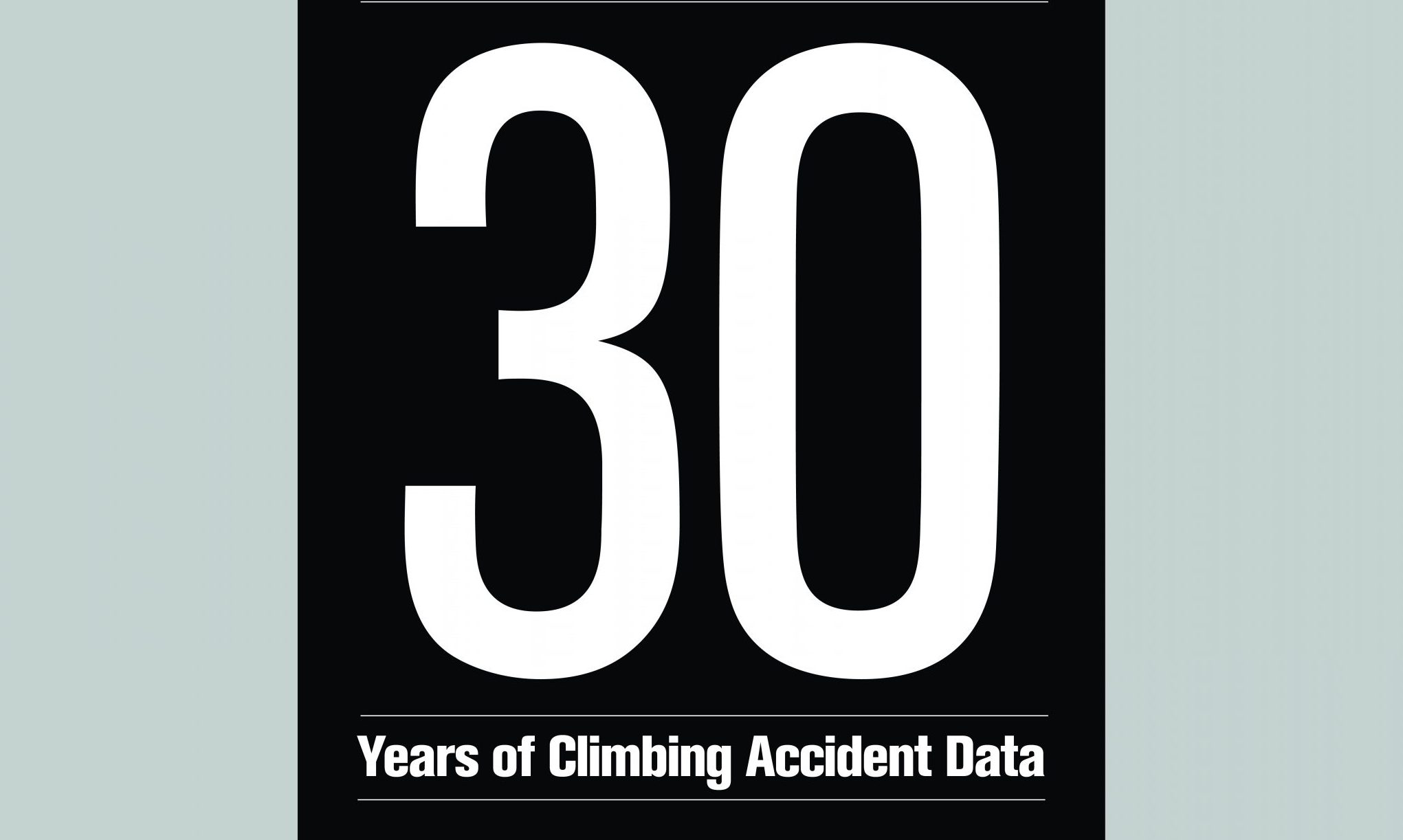 30 Years of Climbing Accident Data An Investigative Report Rock and Ice