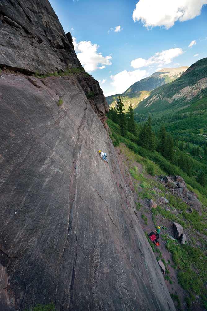 Climbing takes us to wild and beautiful places, but as the sport explodes in popularity, our impacts become more noticed. Tread lightly and respect other climbers and land managers, for all our sakes. Climbing takes us to wild and beautiful places, but as the sport explodes in popularity, our impacts become more noticed. Tread lightly and respect other climbers and land managers, for all our sakes.
