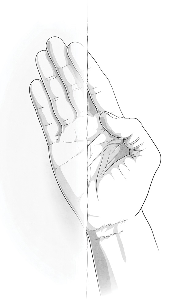 When your entire hand won’t slot in, wiggle in as much as you can, cup your fingers and press down, not out. Crack climbing - When your entire hand won’t slot in, wiggle in as much as you can, cup your fingers and press down, not out.