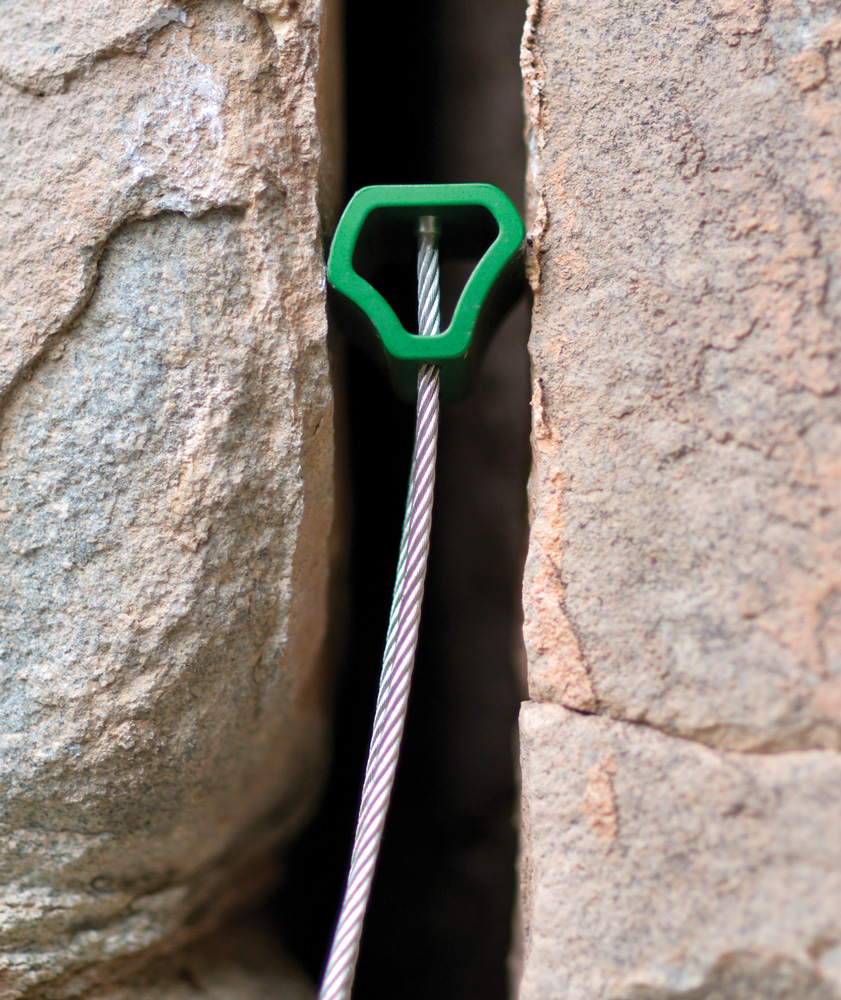 This hex is holding, if barely. With only two slim points of contact, the nut could shear out of the placement.