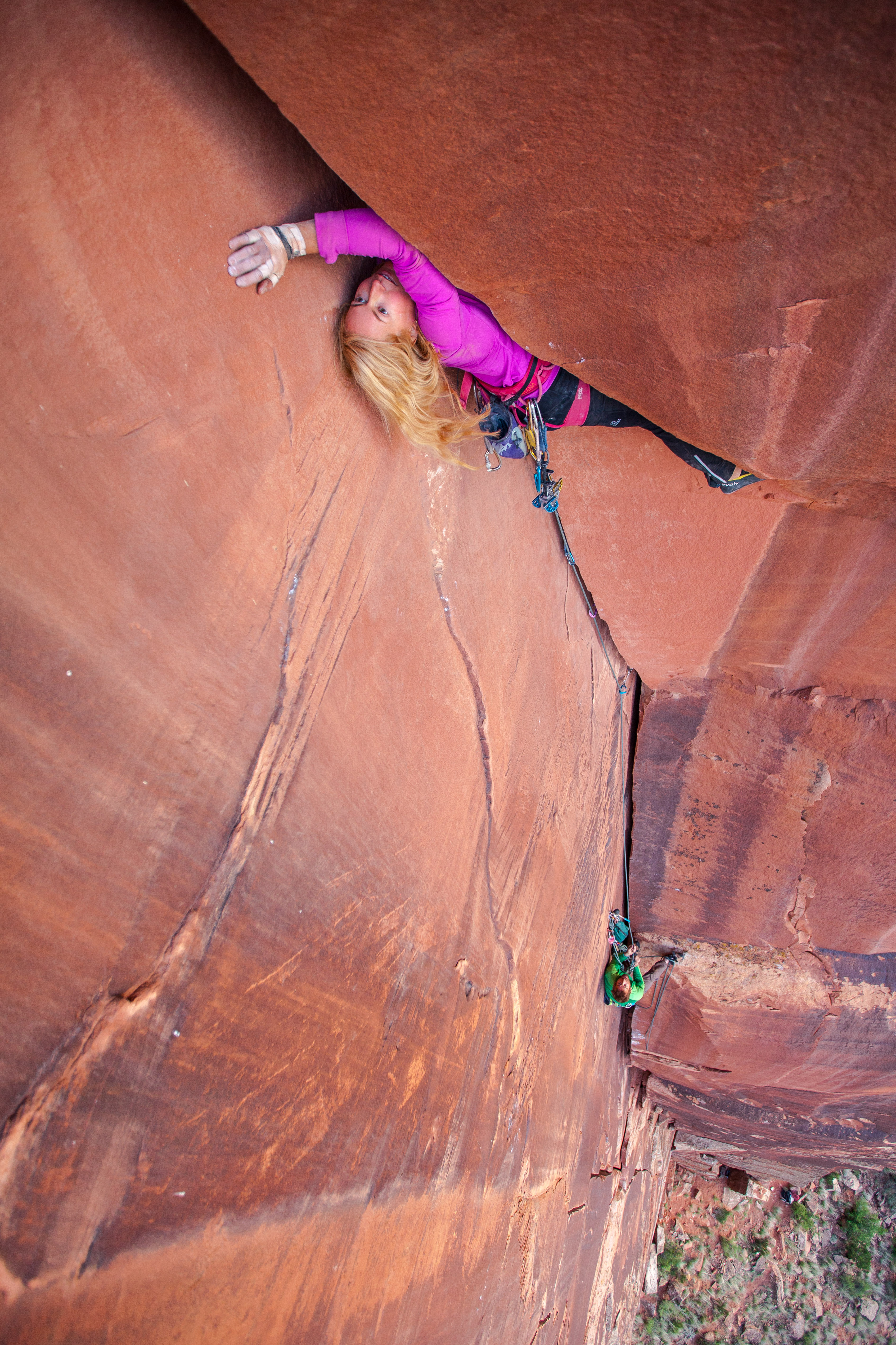 pamela pack climbing