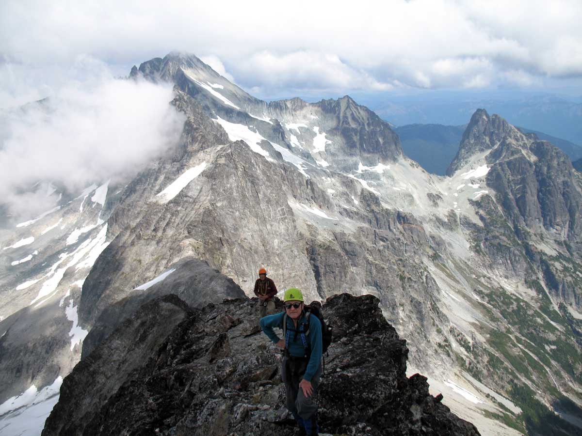 Descending Mox Peak, Southeast (8,480 feet), 2006. Photo: Roy McMurtrey collection. Descending Mox Peak, Southeast (8,480 feet), 2006. Photo: Roy McMurtrey collection.