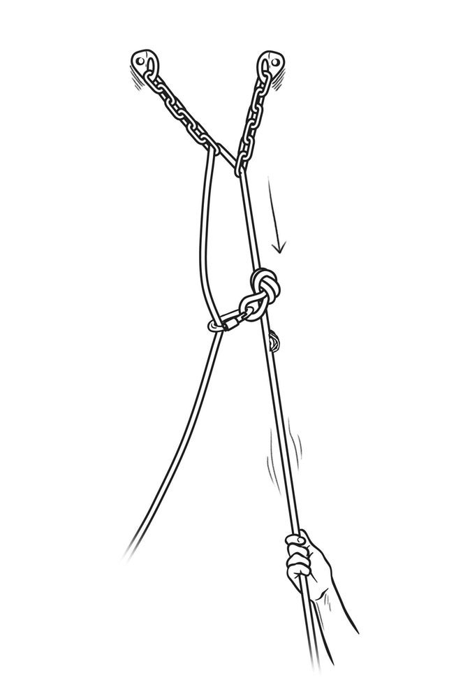 Master Class How to Rappel With a CoreShot Rope Rock and Ice