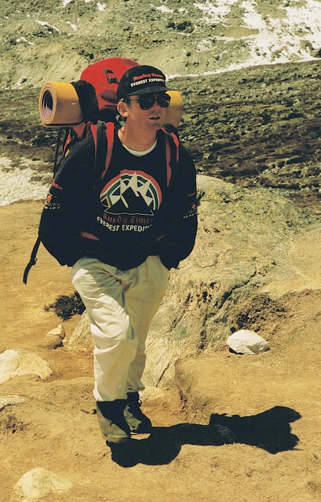Ian_Woodll_on_Kala_Pattar. A Dream Of Mountaineering Regents Answer Key