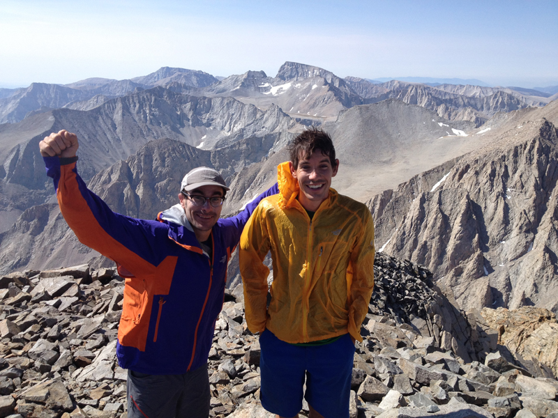 Alex Honnold and Cedar Wright Traverse California's 14ers By Bike and